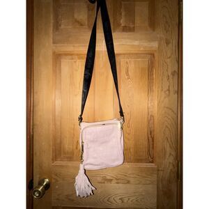 STEVE MADDEN Pale Pink BGlamm Signature Logo Crossbody Bag